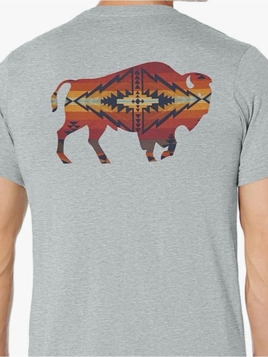 Pendleton Other - Pendleton Trapper Peak Bison Heather Gray  Tee